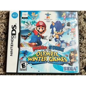 Mario & Sonic Olympic Winter Games Nintendo DS Game
